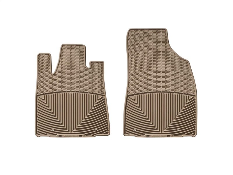 Picture of WeatherTech WT Rubber Mats-Front-Tan Floor Mats - W131TN