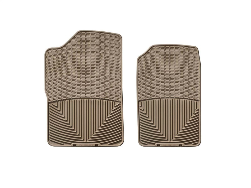 Picture of WeatherTech WT Rubber Mats-Front-Tan Floor Mats - W14TN