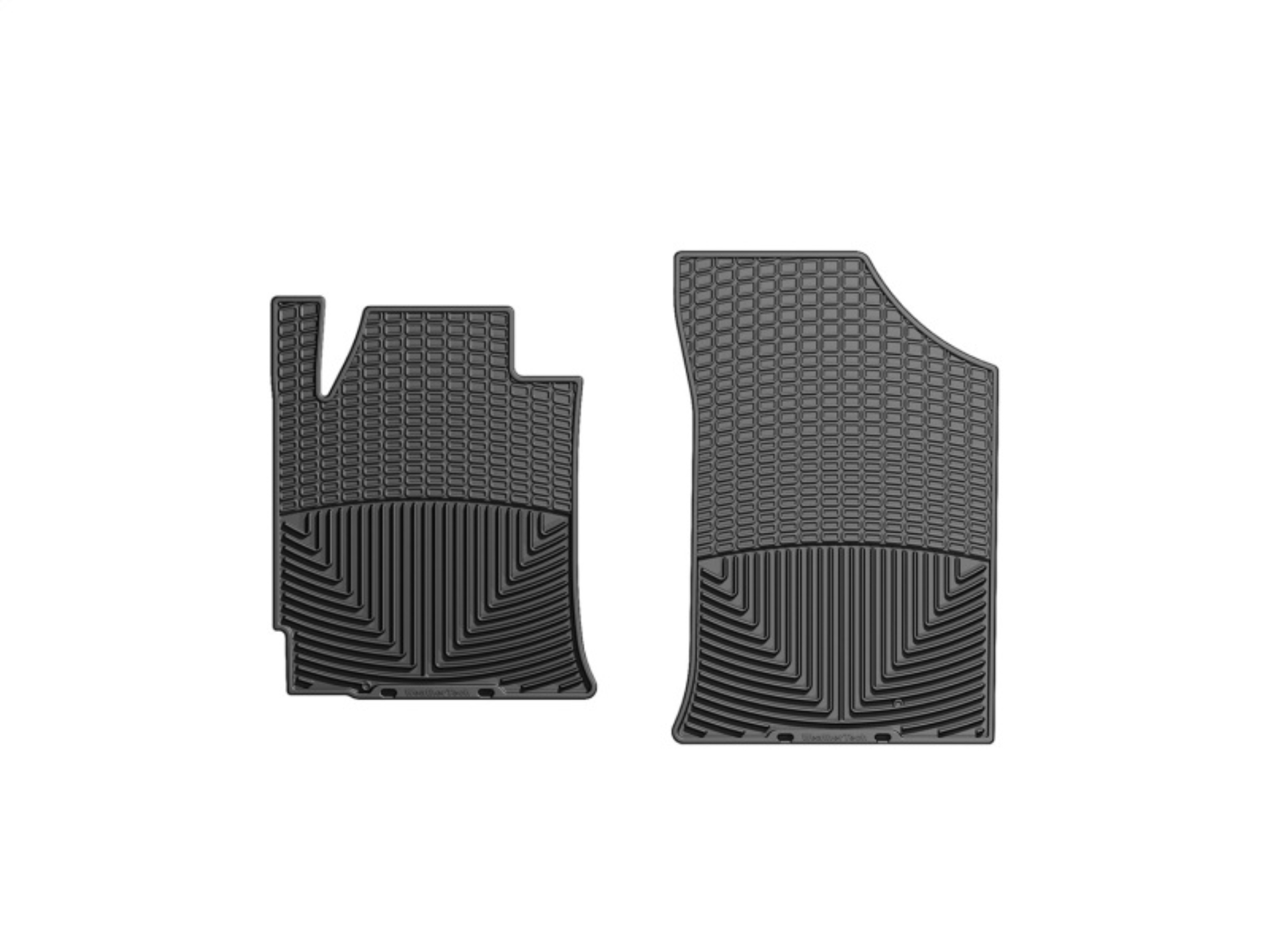 Picture of WeatherTech WT Rubber Mats-Front-Blk Floor Mats - W188