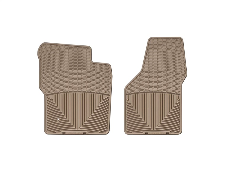 Picture of WeatherTech WT Rubber Mats-Front-Tan Floor Mats - W19TN