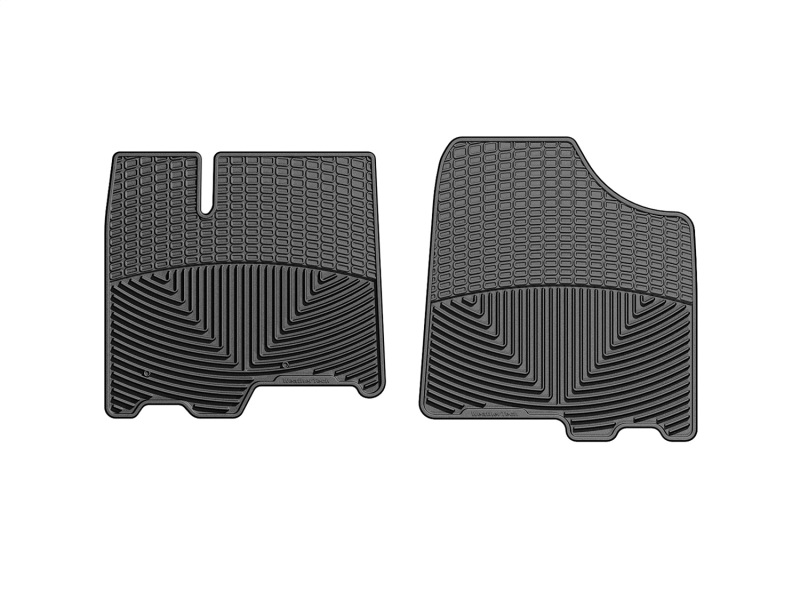 Picture of WeatherTech WT Rubber Mats-Front-Blk Floor Mats - W202