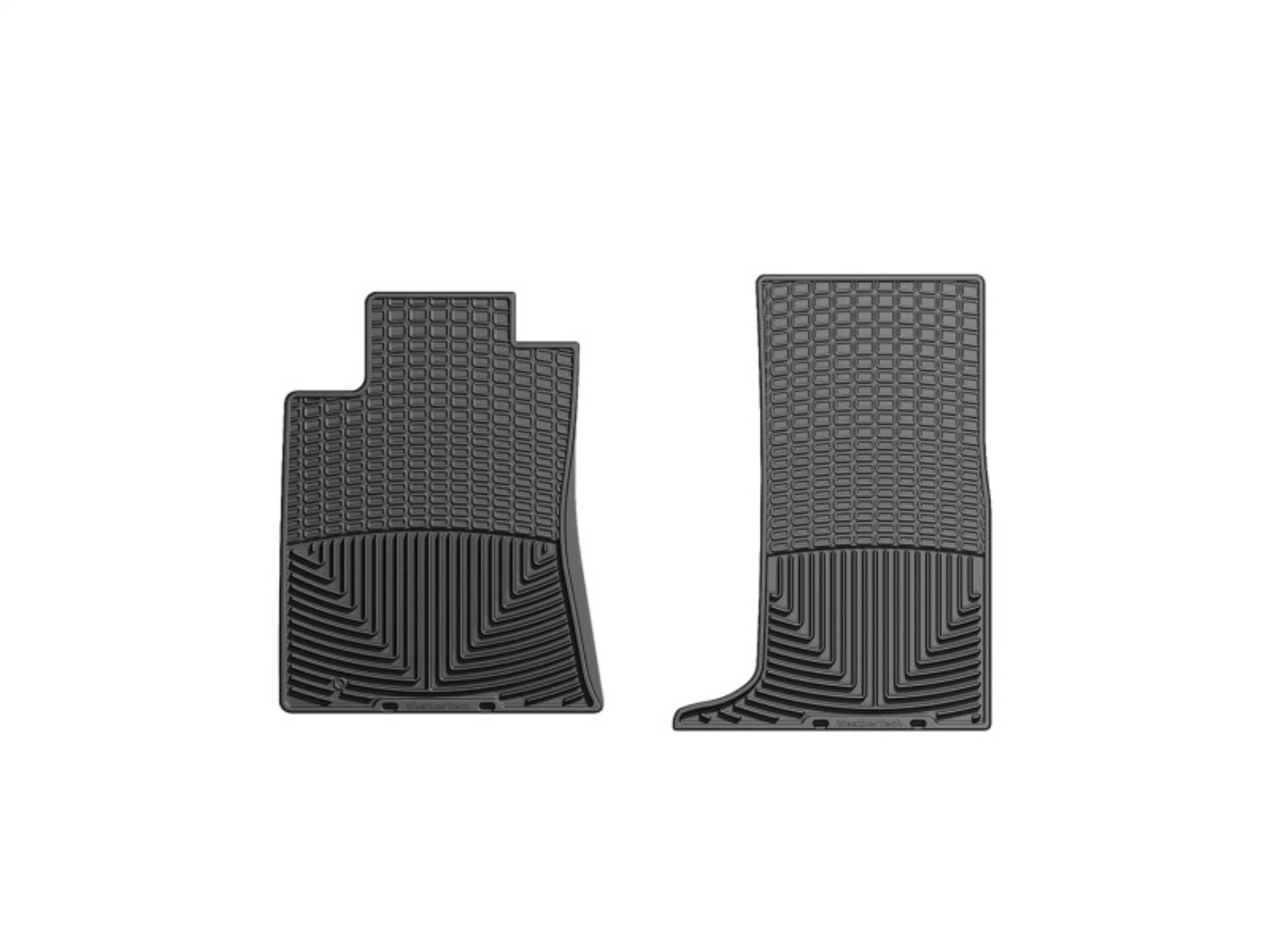 Picture of WeatherTech WT Rubber Mats-Front-Blk Floor Mats - W93