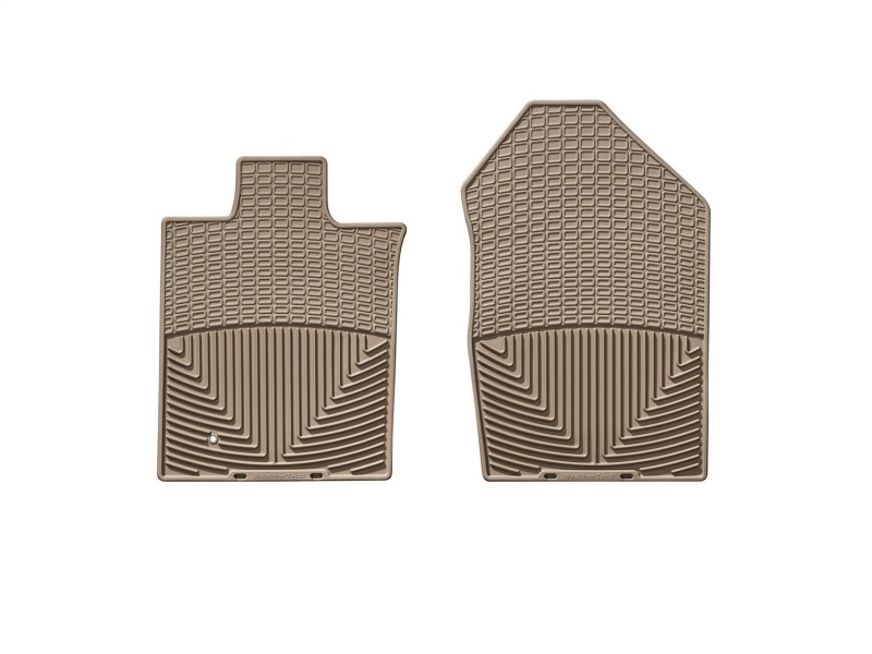Picture of WeatherTech WT Rubber Mats-Front-Tan Floor Mats - W97TN