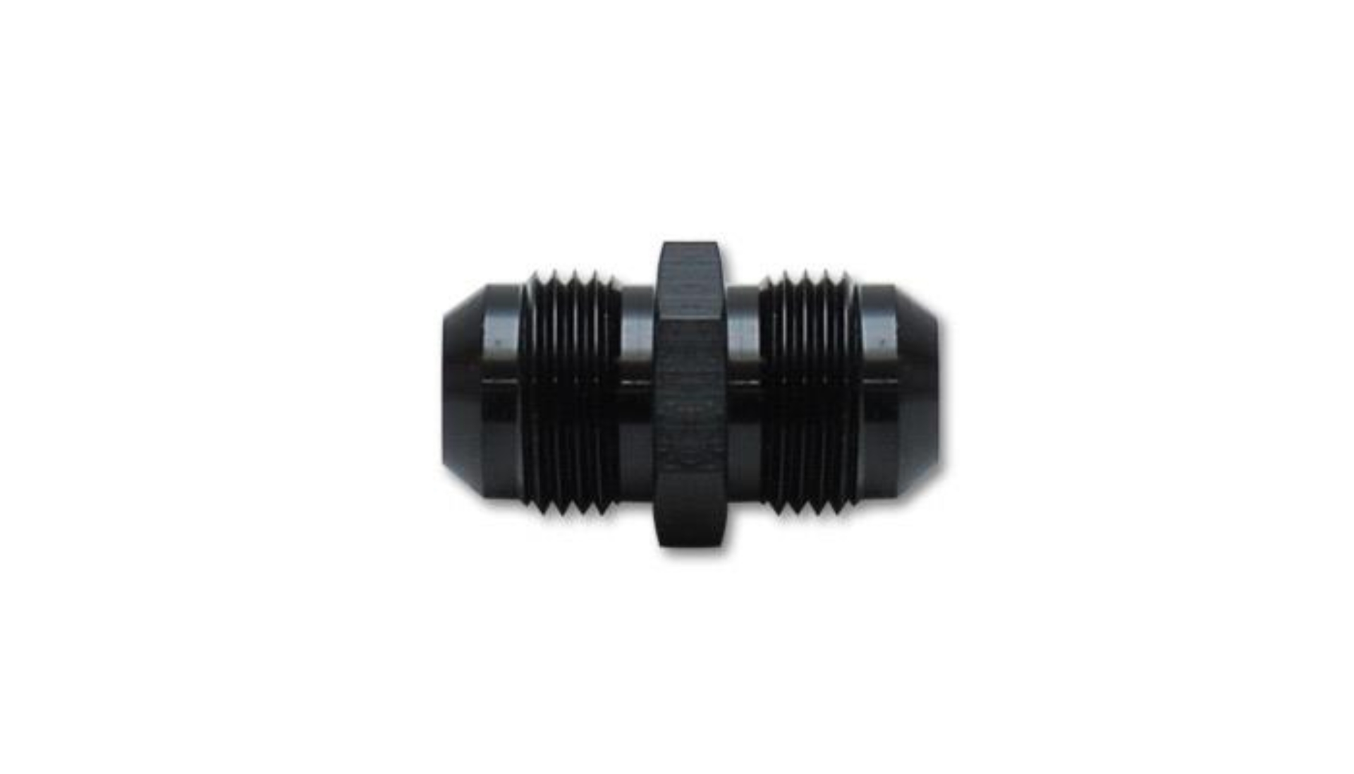 Picture of Vibrant Union Adapter Fitting - -20 AN x -20 AN - Anodized Black Only