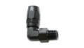 Picture of Vibrant Male NPT 90 Degree Hose End Fitting -8AN - 3/8 NPT