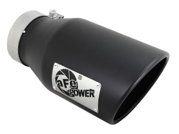 Picture of aFe Diesel Exhaust Tip Bolt On Black 4in Inlet x 6in Outlet x 12in
