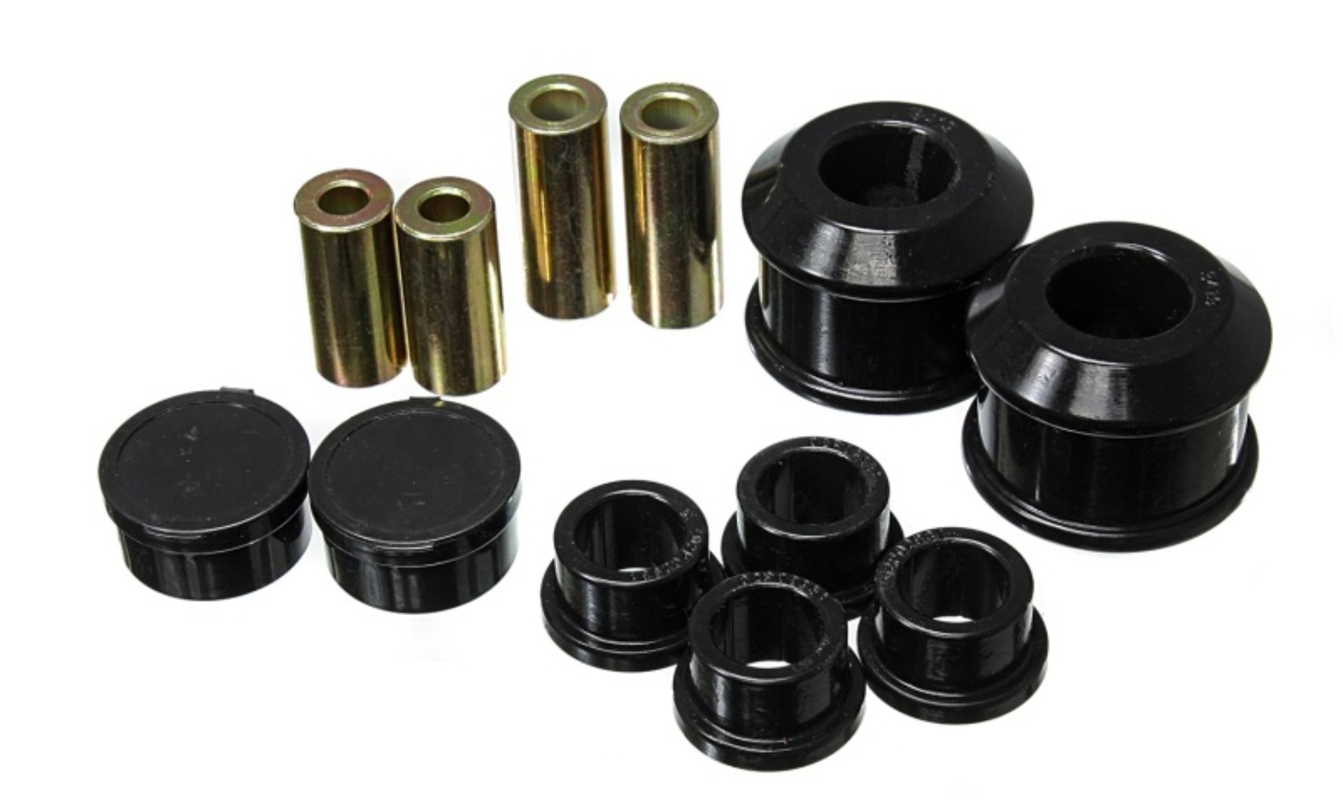 Picture of Energy Suspension 06-11 Honda Civic Black Front Control Arm Bushing Set