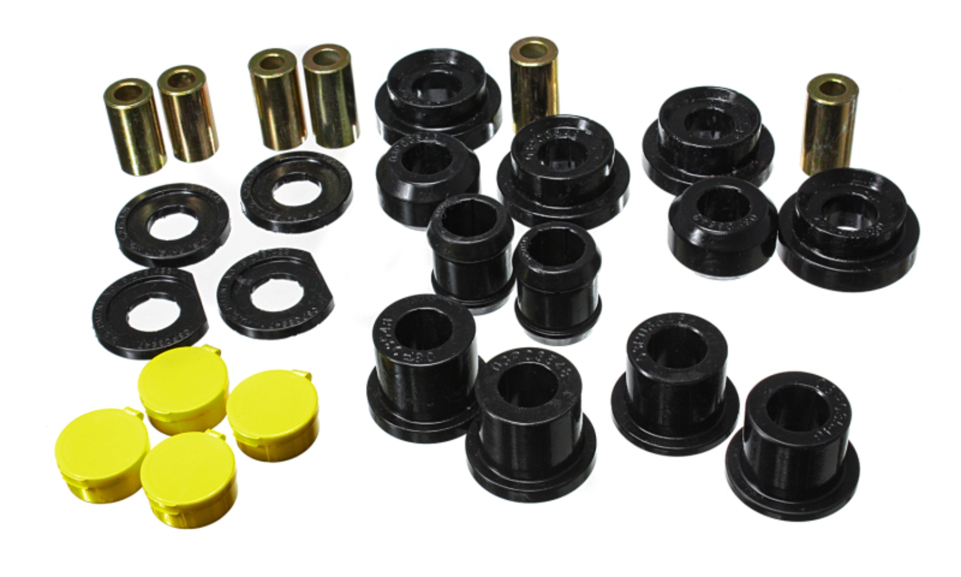 Picture of Energy Suspension 06-11 Honda Civic Black Rear Lower Trailing Arm and Lower Knuckle Bushing Set