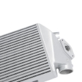 Picture of Mishimoto 08-14 Subaru WRX Top-Mount Intercooler Kit - Powder Coated Silver & Black Hoses