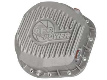Picture of aFe Rear Differential Cover (Raw; Street Series); Ford Diesel Trucks 86-13 V8 (td)