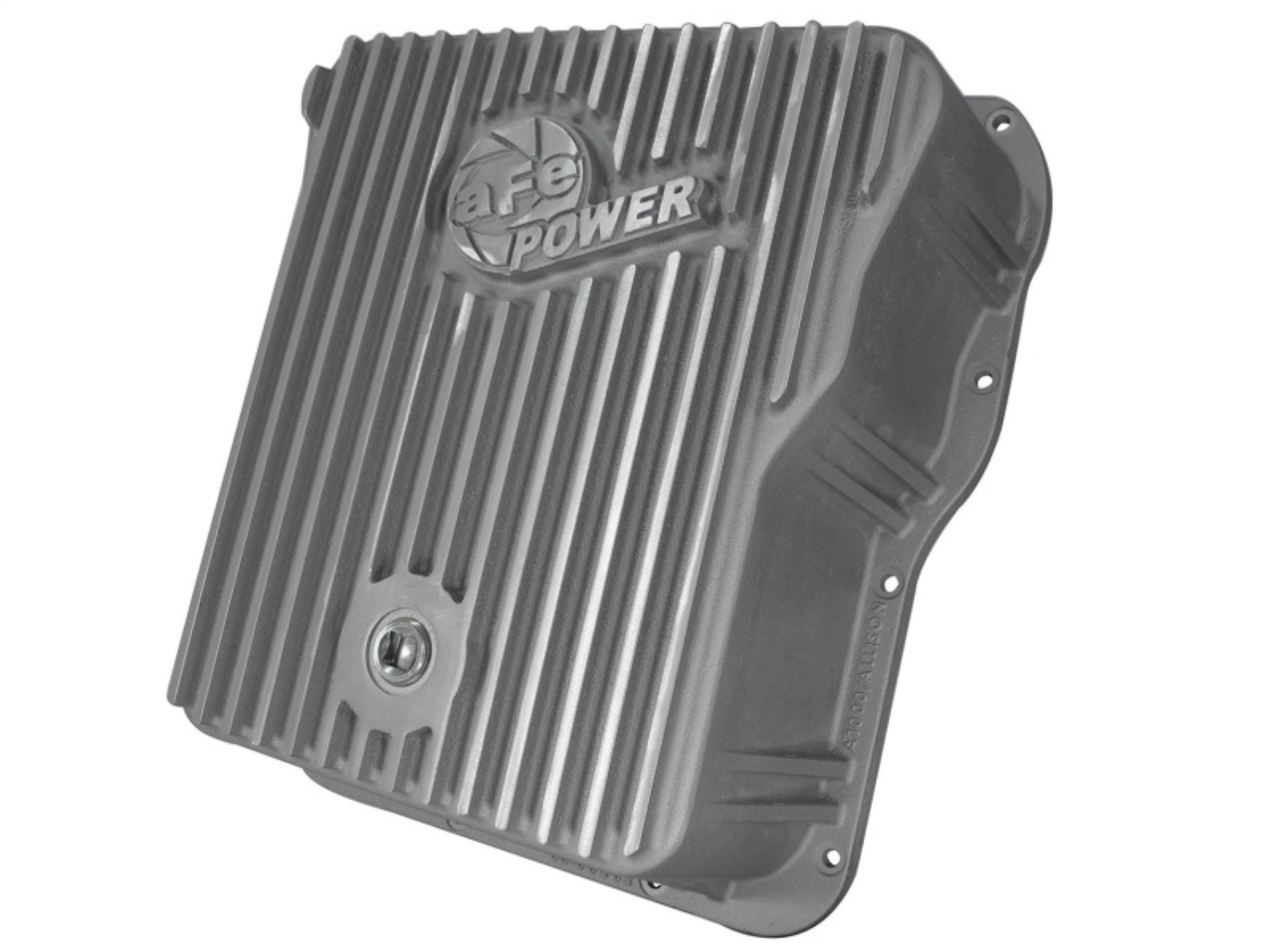 Picture of aFe Transmission Pan Cover (Raw); GM Diesel Trucks 01-14 V8-6.6L (td)