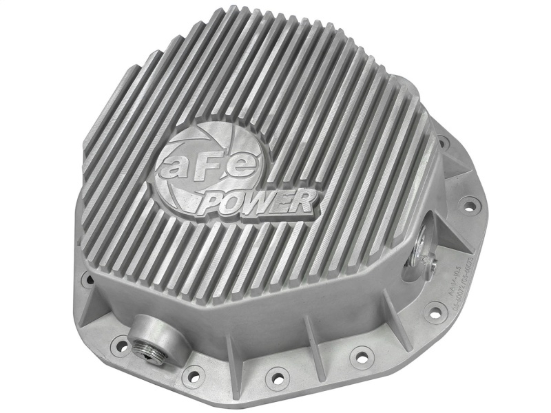 Picture of aFe Rear Differential Cover (Raw; Street Series); Dodge Diesel Trucks 03-05 L6-5.9L (td)