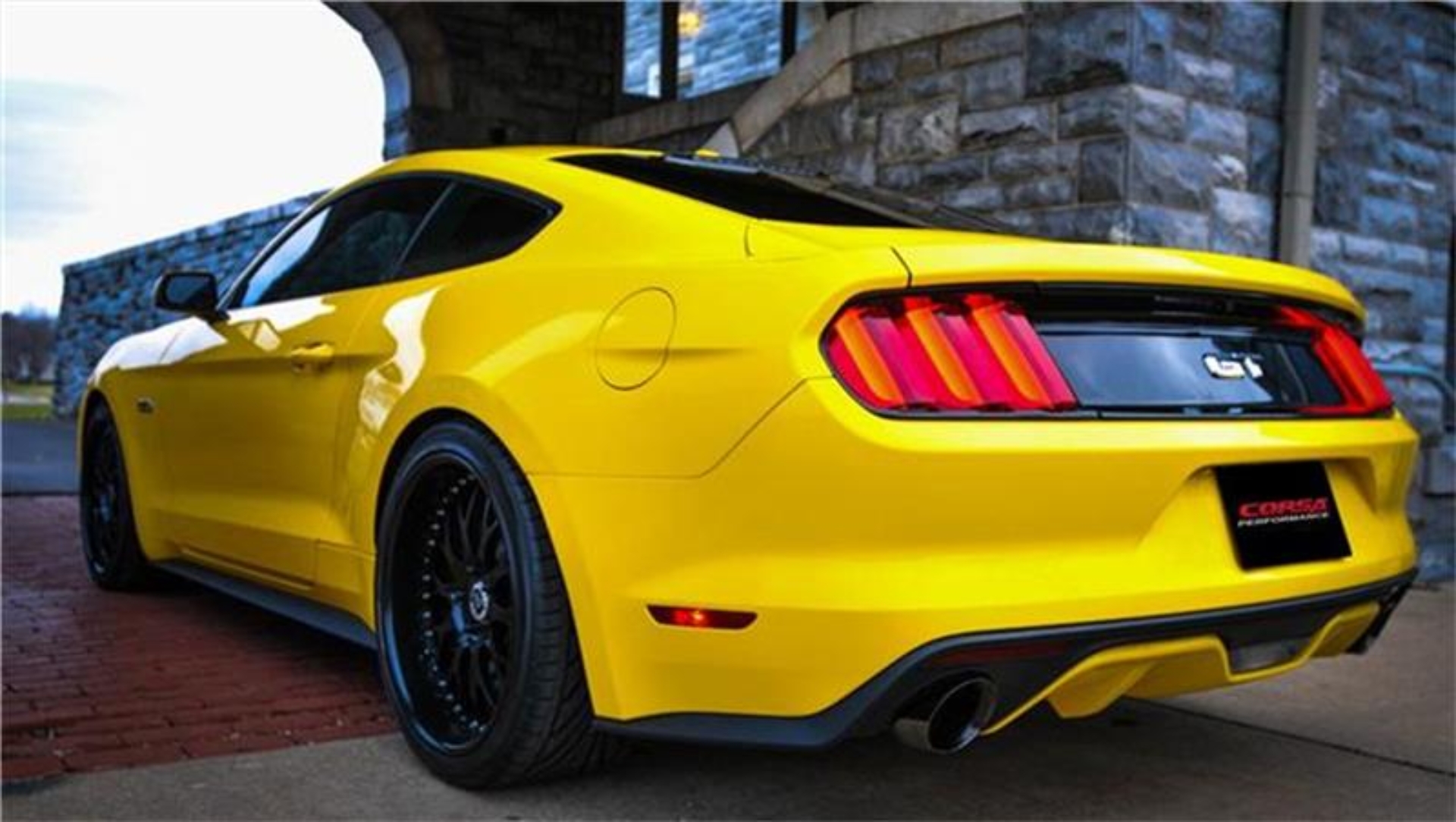 Picture of 15-16 MUSTANG GT 5.0L; 3in. Double X-Pipe