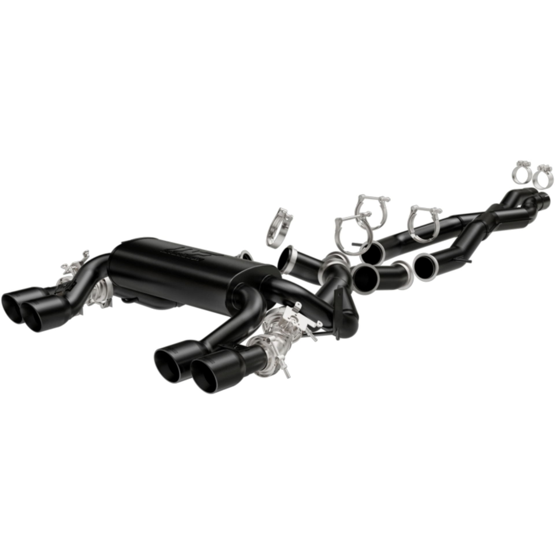 Picture of Sport Series Black Cat-Back System 19187