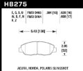 Picture of Hawk Performance HAWK HT-10 Brake Pad Sets - HB275S.594