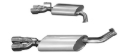 Picture of Kooks 14 Chevy SS LS3 6.2L OEM 3in Axleback Exhaust. w/and Quad 3in Slash Cut Pol Tips