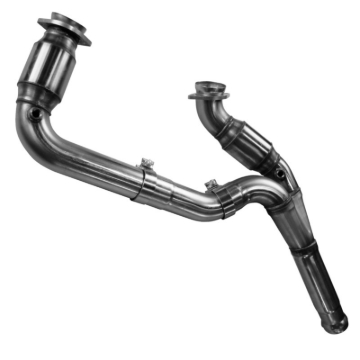 Picture of Kooks 14+ GM 1500 Series Truck 5.3L 3in x OEM Out GREEN Cat SS Y Pipe Kooks HDR Req