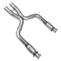 Picture of Kooks 11-14 Ford Mustang GT 5.0L 4V 3in x 2 3/4in OEM Cat X Pipe Kooks HDR Req