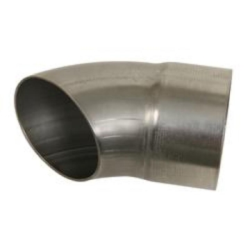 Picture of Kooks Universal 3 1/2in Short Turnouts SS 6in Long. Fits 3 1/2in Mufflers