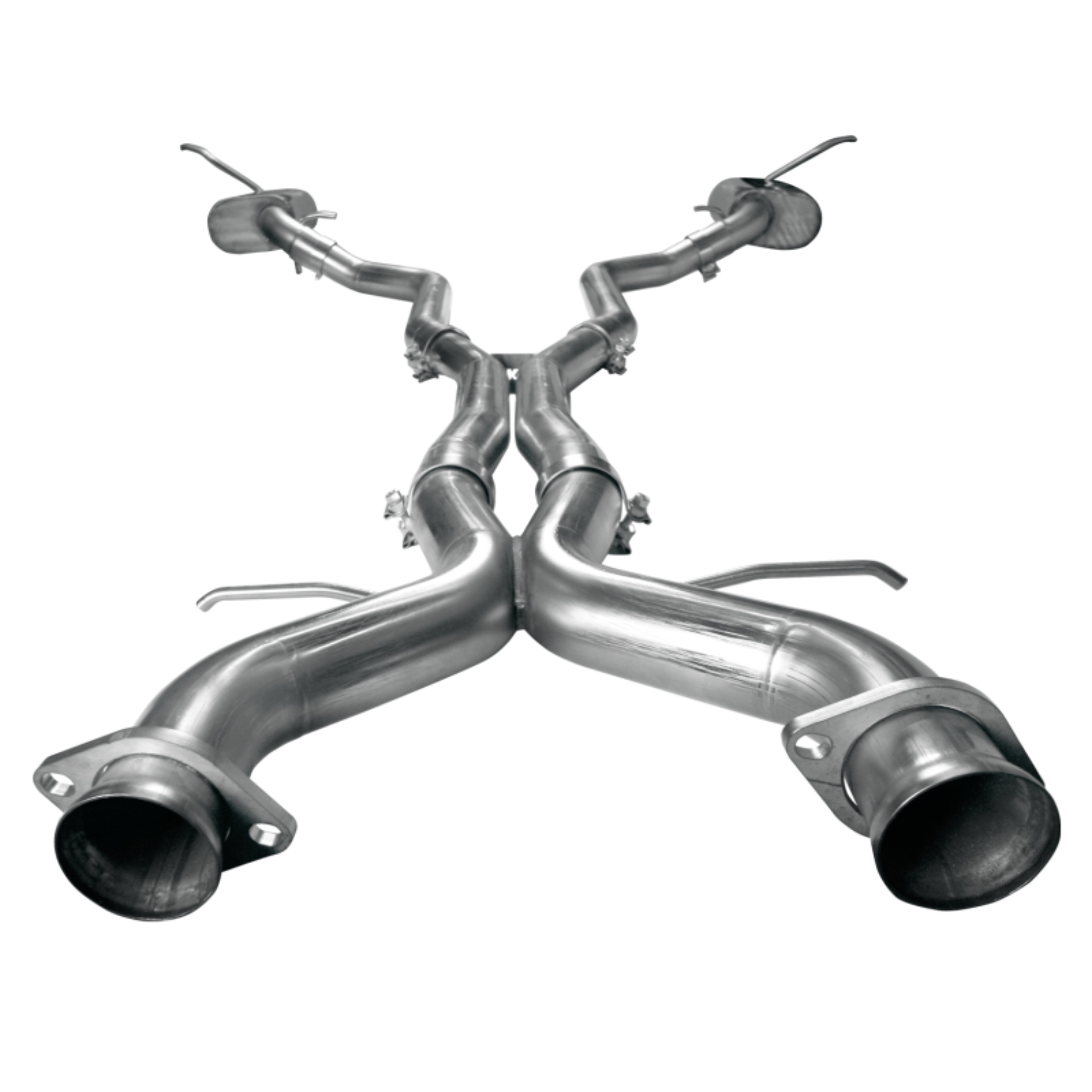 Picture of Kooks 2018+ Jeep Grand Cherokee TrackHawk 6.2L 3in Cat Back SS Exhaust