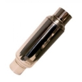 Picture of Kooks Universal 2 1/2in Round Muffler 14in Long. Pol SS