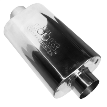 Picture of Kooks Universal 3in Center/Center Oval Muffler (4x8x12)