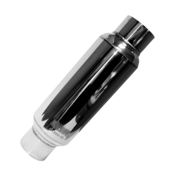 Picture of Kooks Universal 3in Round Muffler 10in Long. Pol SS