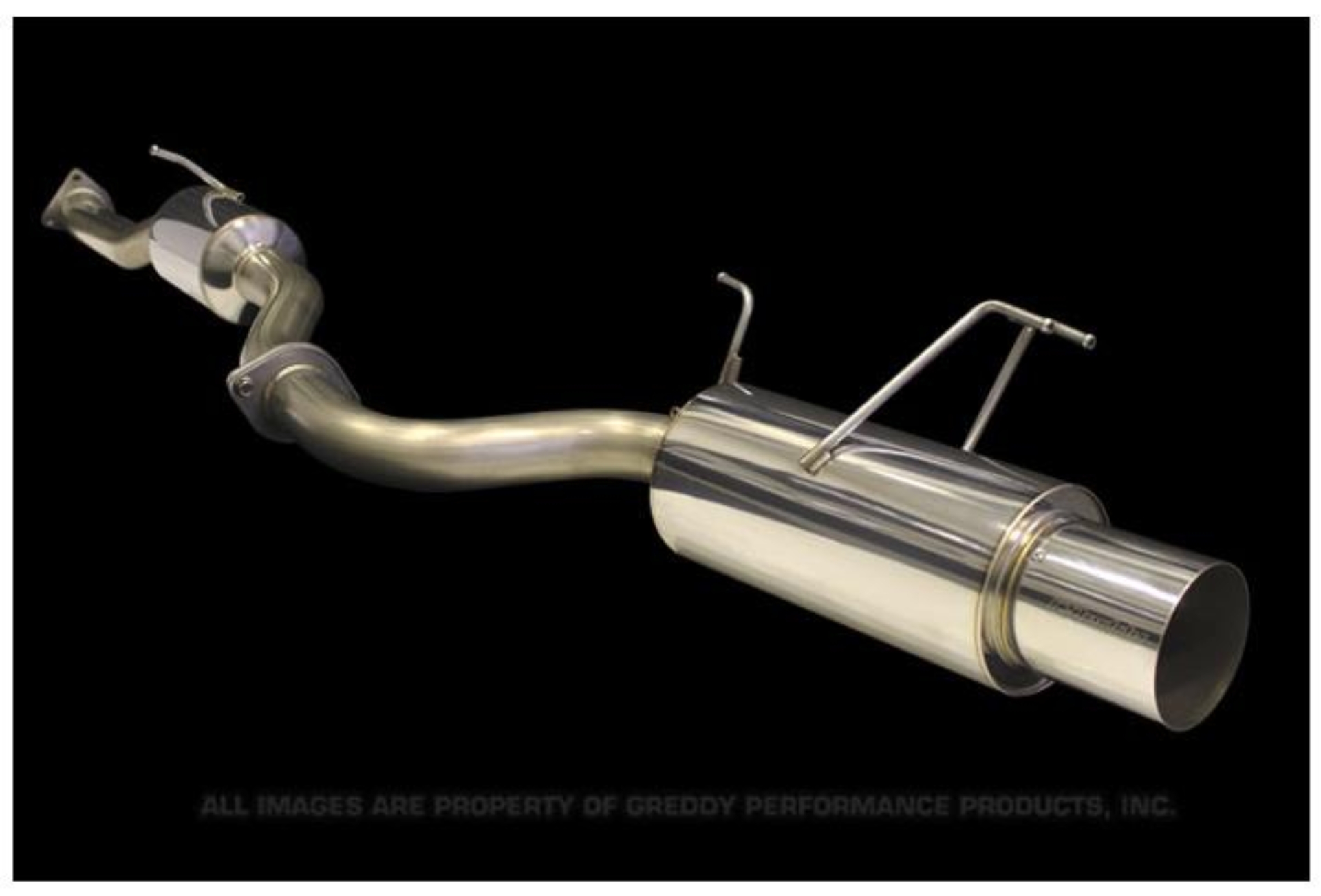 Picture of GReddy 00-08 Honda S2000 63.5mm Revolution RS Single Exit Cat-Back Exhaust