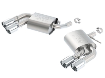 Picture of Borla 2016 Chevy Camaro V6 AT/MT ATAK Rear Section Exhaust w/o Dual Mode Valves