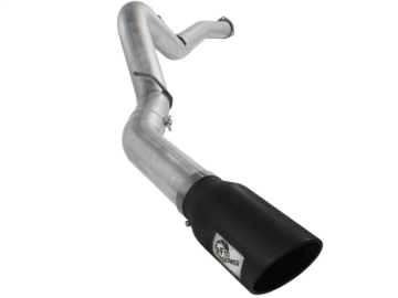Picture of aFe Atlas Exhaust 5in DPF-Back Al Steel 07.5-10 GM Diesel Trucks V8-6.6L (td) LMM (Blk Tip)