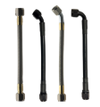 Picture of Fragola -10AN PTFE Hose Assembly Straight x 90 10in