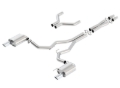 Picture of Borla S-Type Cat-Back 15-17 Ford Mustang GT 5.0L V8 MT/AT 3in pipe 4in tip