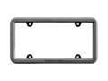 Picture of WeatherTech BumpFrame Black Satin Textured Finish License Plate Frame