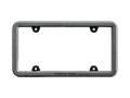 Picture of WeatherTech BumpFrame Black Satin Textured Finish License Plate Frame