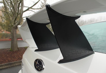 Picture of PERRIN 11-14 Subaru STI Wing Stabilizer - Black (Sedan Only)