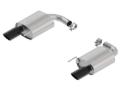 Picture of Borla Atak S Rear Section 15-17 Ford Mustang GT 5.0L V8 MT/AT 2.5in pipe 4in tip (Black Chrome)