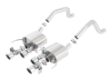 Picture of Borla 15 Chevy Corvette C7 ZO6 6.2L w/o AFM w/ NPP ATAK Quad RD RL IC Tips Center Rear Exit Exhaust