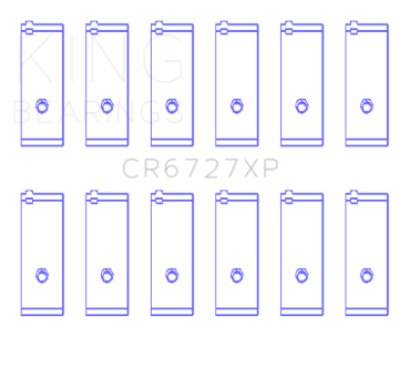 Picture of King Engine Bearings Toyota 1FZFE 4477cc (Size STD) Performance Rod Bearing Set