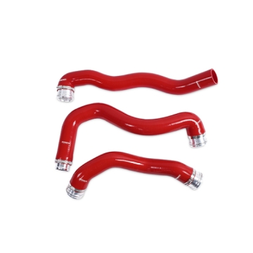 Picture of Mishimoto 08-10 Ford 6.4L Powerstroke Coolant Hose Kit (Red)
