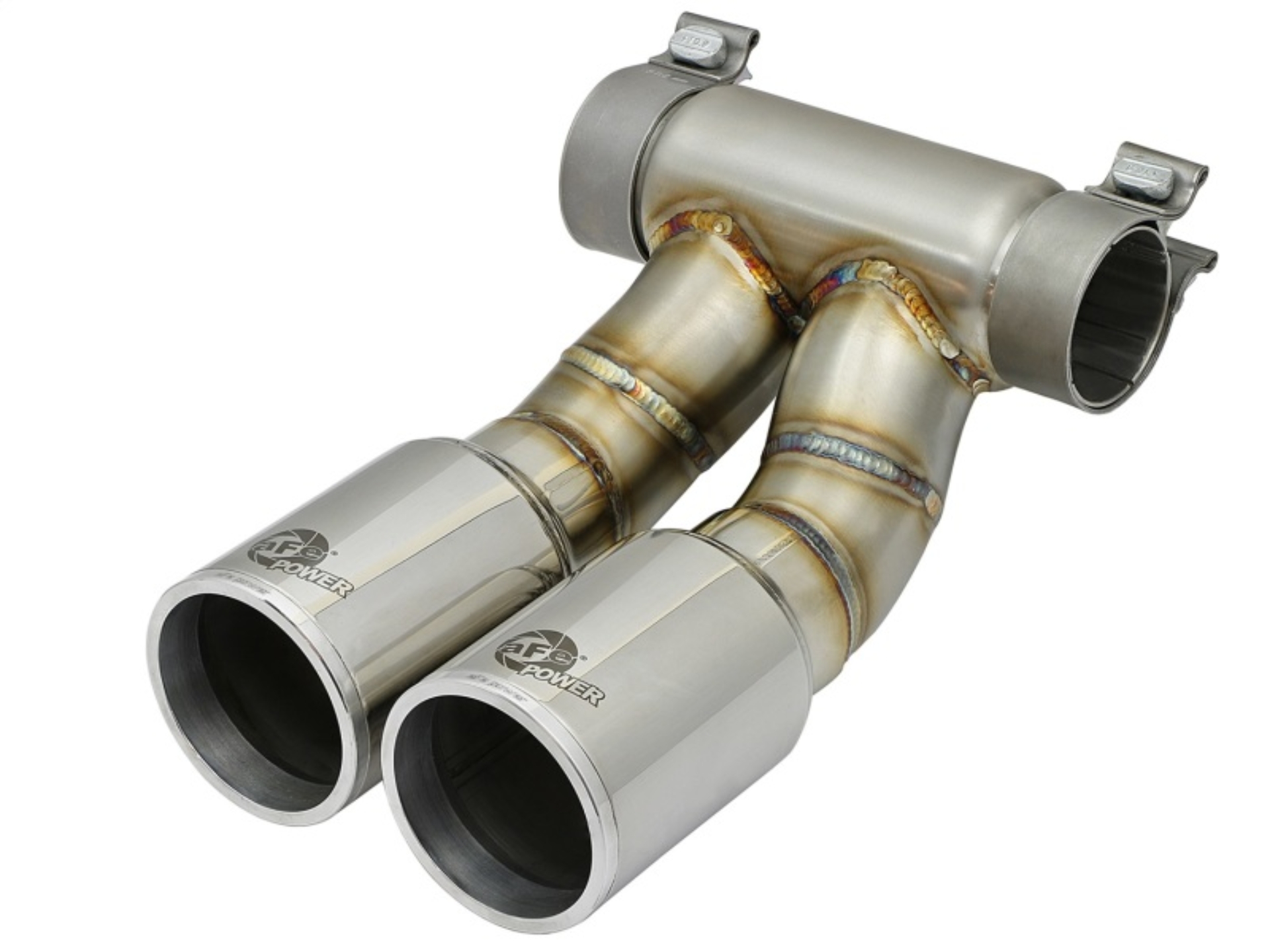 Picture of aFe Power 13-14 Porsche Cayman S / Boxster S Polish Exhaust Tip Upgrade
