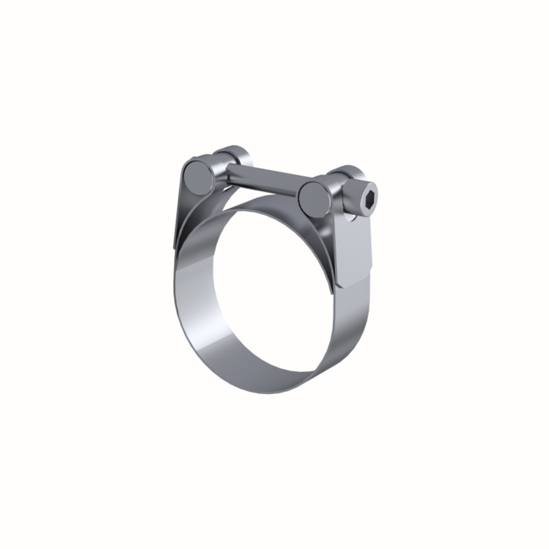Picture of MBRP Universal 2in Barrel Band Clamp - Stainless (NO DROPSHIP)