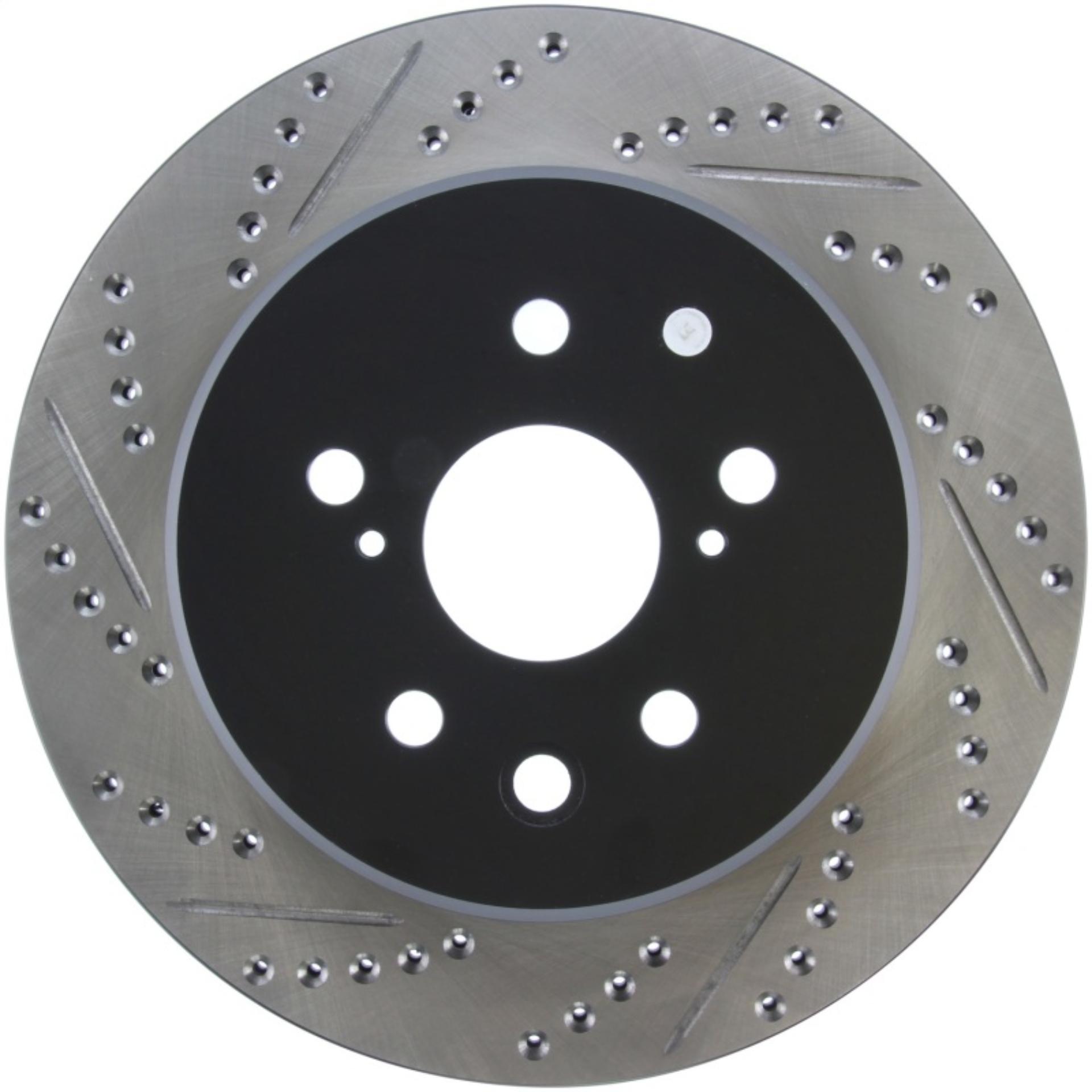 Picture of Sport Drilled & Slotted Brake Rotor; Rear Right