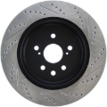 Picture of Sport Drilled & Slotted Brake Rotor; Rear Right