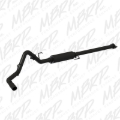 Picture of MBRP 2015 Ford F-150 2.7L / 3.5L EcoBoost 3in Cat Back Single Side Black Exhaust System