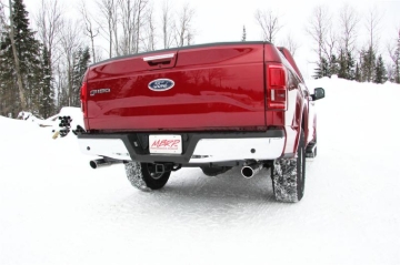 Picture of MBRP 2015 Ford F-150 5.0L 3in Cat Back Dual Split Rear Exit Black Exhaust System