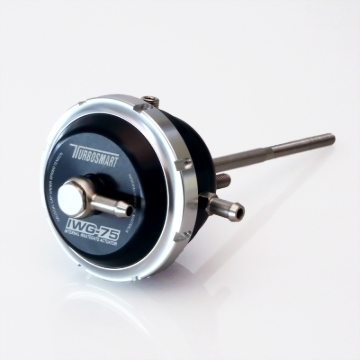Picture of Turbosmart Universal IWG75 Borg Warner EFR Twin Port B1 Single Scroll 120mm Rod Black 14PSI IWG