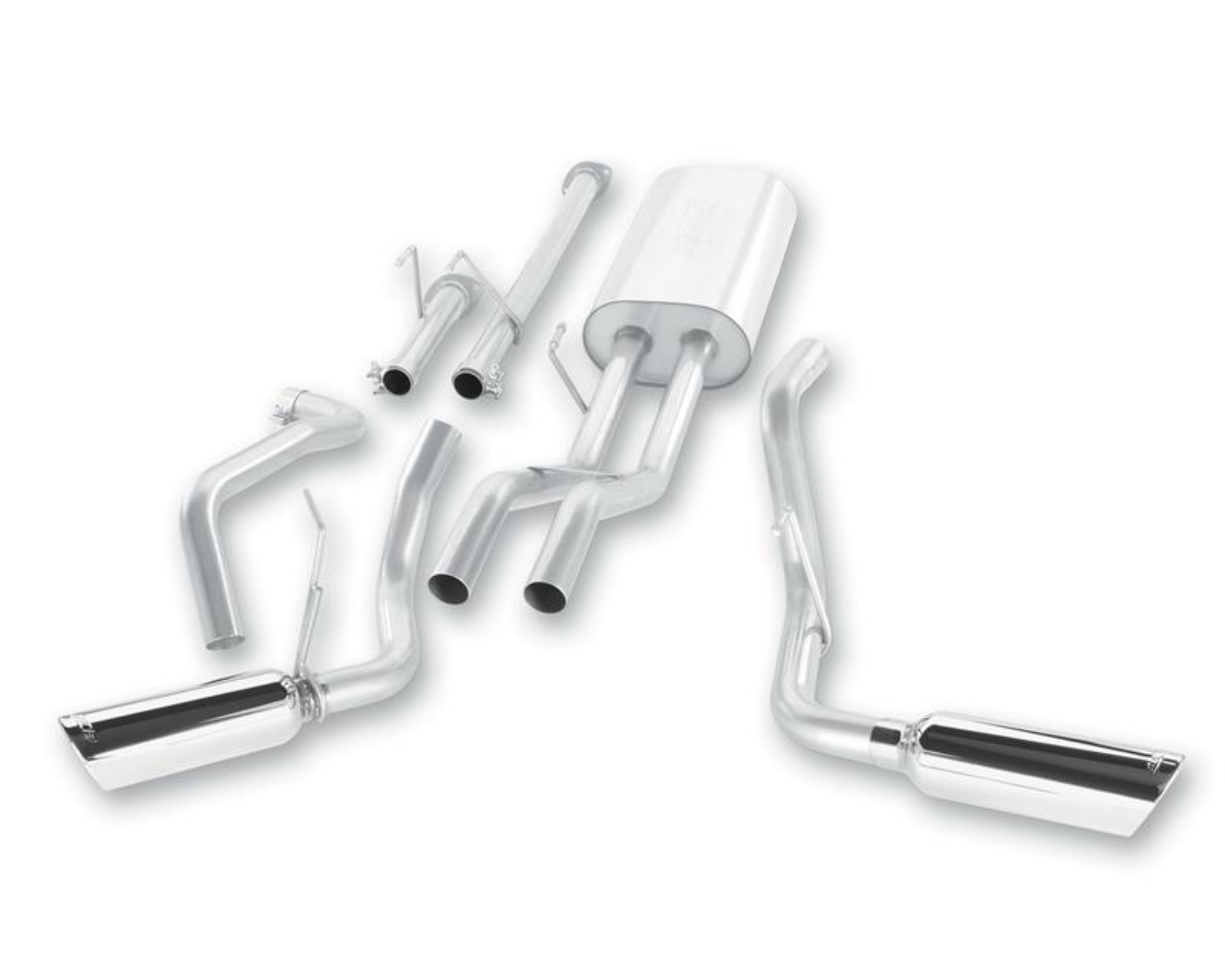 Picture of Borla 09-15 Toyota Tundra 4.6L / 5.7L V8 Crew Max / Double Cab SS Dual Split Catback Exhaust