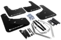 Picture of Rally Armor RAL UR Blk Flap/Wht Logo Mud Flaps - MF29-UR-BLK/WH