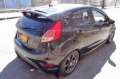 Picture of Rally Armor 13-19 Ford Fiesta ST Black UR Mud Flap w/Red Logo