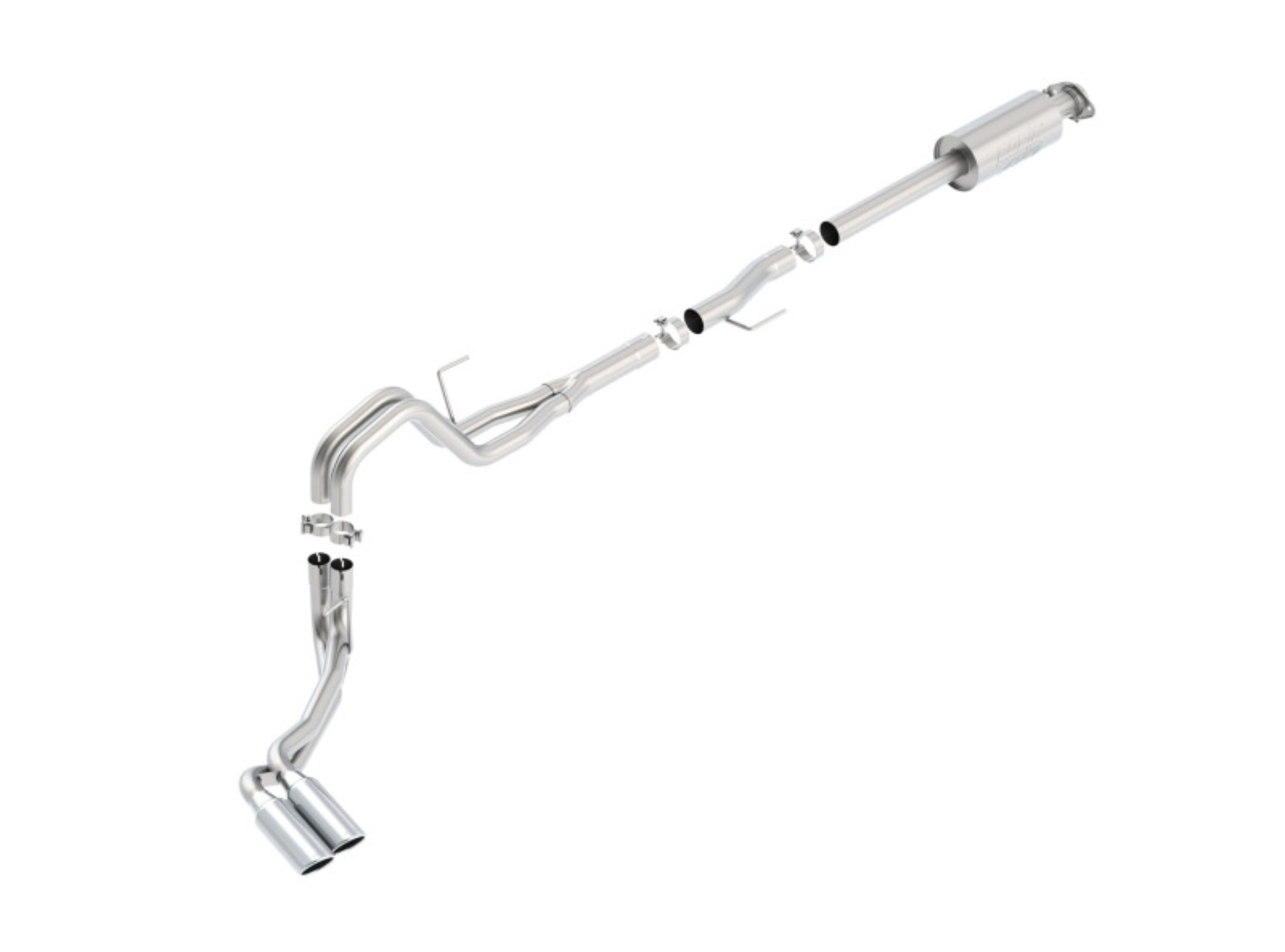 Picture of Borla 15-16 Ford F-150 3.5L EcoBoost Ext. Cab Std. Bed Catback Exhaust ATAK Truck Side Exit